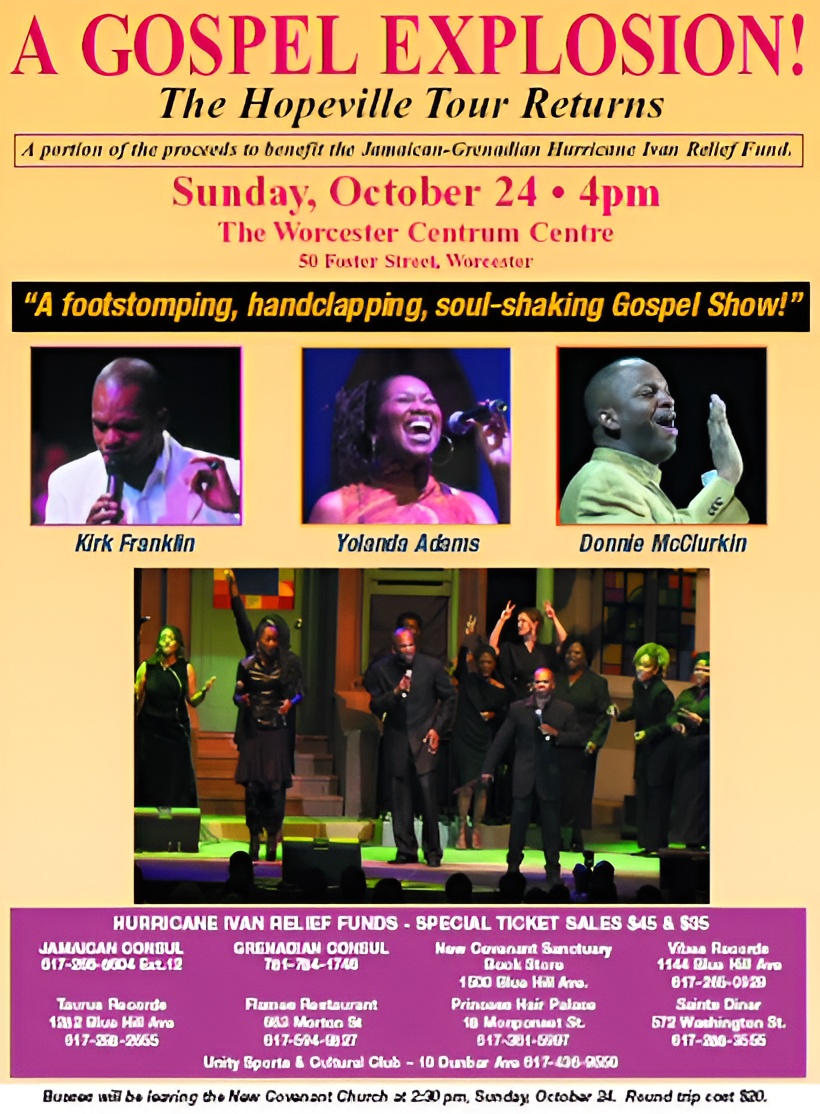 Hopeville Tour & Hurricane Ivan Fundraiser